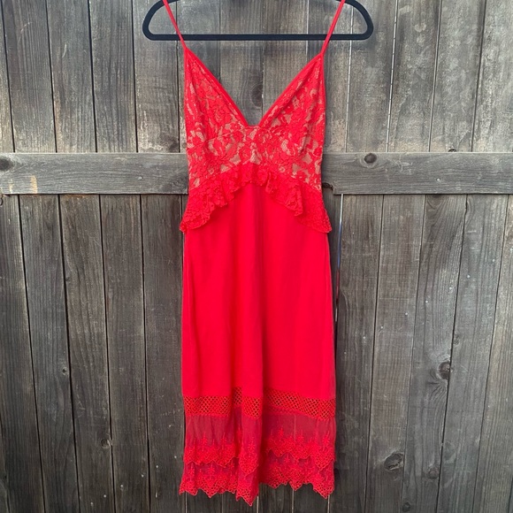 French Connection Red Dress - Picture 2 of 16